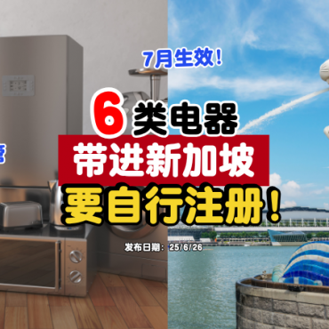 Singapore-self-imported-electrical-products-new-rules